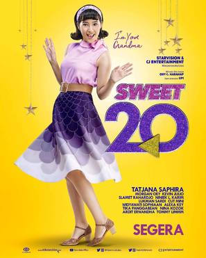 Sweet 20 - Indonesian Movie Poster (thumbnail)