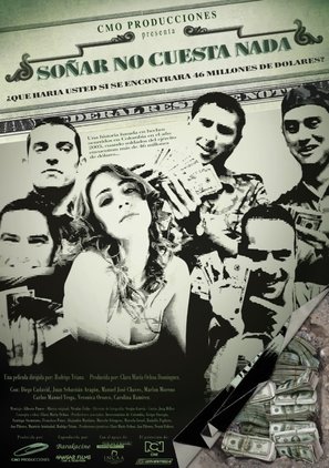 So&ntilde;ar no cuesta nada - Colombian Movie Poster (thumbnail)