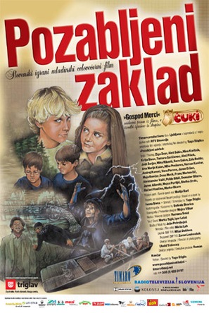 Pozabljeni zaklad - Slovenian Movie Poster (thumbnail)