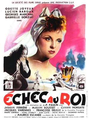 &Eacute;chec au Roi - French Movie Poster (thumbnail)
