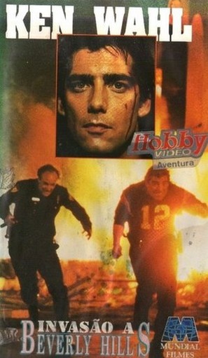 The Taking of Beverly Hills - Brazilian VHS movie cover (thumbnail)