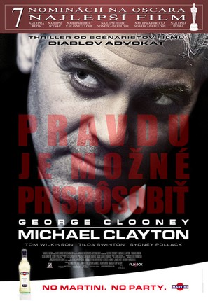 Michael Clayton - Slovak Movie Poster (thumbnail)