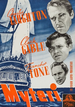 Mutiny on the Bounty - Swedish Movie Poster (thumbnail)