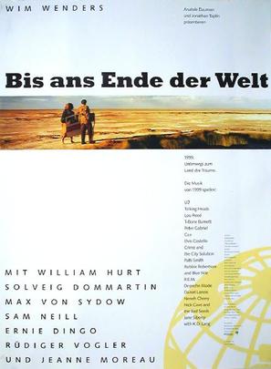 Bis ans Ende der Welt - German Movie Poster (thumbnail)
