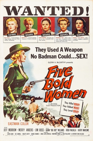 Five Bold Women - Movie Poster (thumbnail)