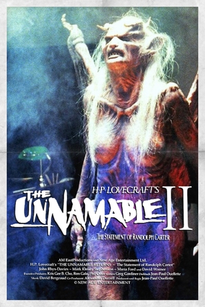 The Unnamable II: The Statement of Randolph Carter - Movie Poster (thumbnail)