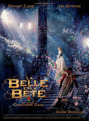 La belle &amp; la b&ecirc;te - French Movie Poster (thumbnail)