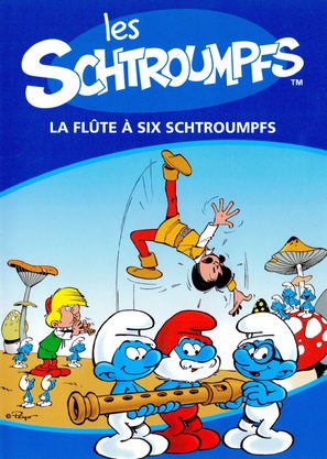 La fl&ucirc;te &agrave; six schtroumpfs - Canadian DVD movie cover (thumbnail)