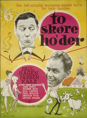 To sk&oslash;re ho&#039;der - Danish Movie Poster (thumbnail)