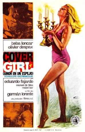 Cover Girl - Spanish Movie Poster (thumbnail)