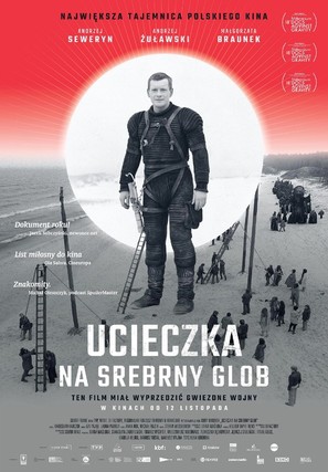 Ucieczka na srebrny glob - Polish Movie Poster (thumbnail)