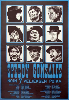 Speedy Gonzales - noin 7 veljeksen poika - Finnish Movie Poster (thumbnail)