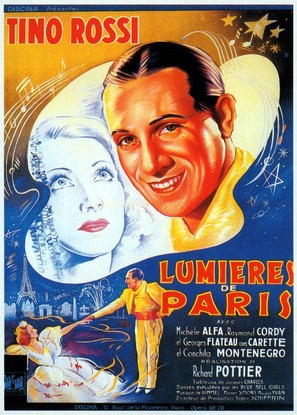 Lights of Paris - French Movie Poster (thumbnail)