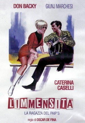 L&#039;immensit&agrave; (La ragazza del Paip&#039;s) - Italian Movie Poster (thumbnail)