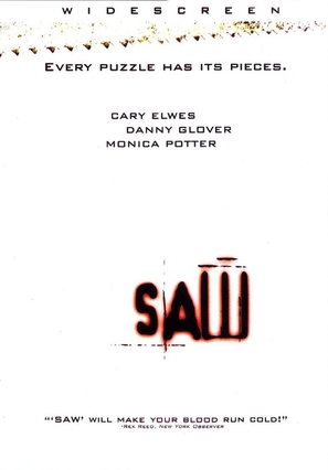 Saw - DVD movie cover (thumbnail)