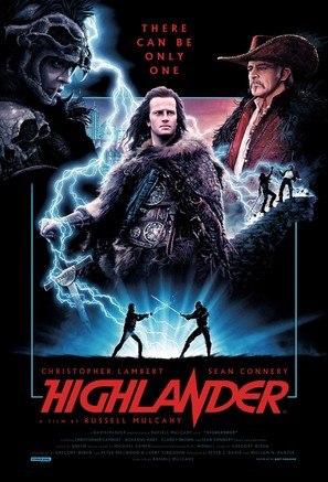 Highlander - British Movie Poster (thumbnail)