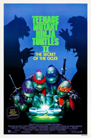 Teenage Mutant Ninja Turtles II: The Secret of the Ooze - Movie Poster (thumbnail)
