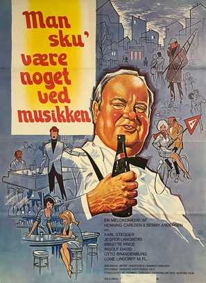 Man sku&#039; v&aelig;re noget ved musikken - Danish Movie Poster (thumbnail)