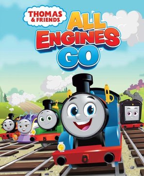 &quot;Thomas &amp; Friends: All Engines Go!&quot; - British Video on demand movie cover (thumbnail)