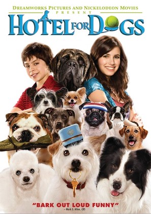 Hotel for Dogs - DVD movie cover (thumbnail)