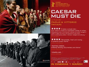 Cesare deve morire - British Movie Poster (thumbnail)