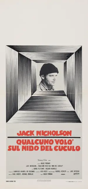 One Flew Over the Cuckoo&#039;s Nest - Italian Movie Poster (thumbnail)