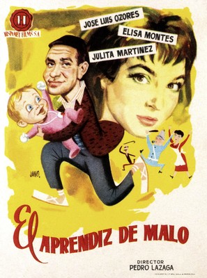 El aprendiz de malo - Spanish Movie Poster (thumbnail)