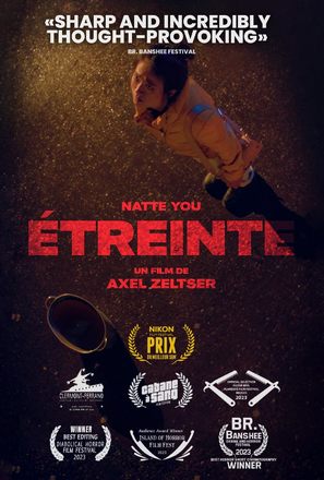 &Eacute;treinte - French Movie Poster (thumbnail)