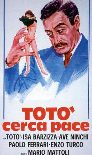 Tot&ograve; cerca pace - Italian Movie Poster (thumbnail)