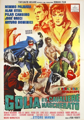 Golia e il cavaliere mascherato - Italian Movie Poster (thumbnail)