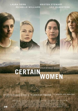 Certain Women - Dutch Movie Poster (thumbnail)