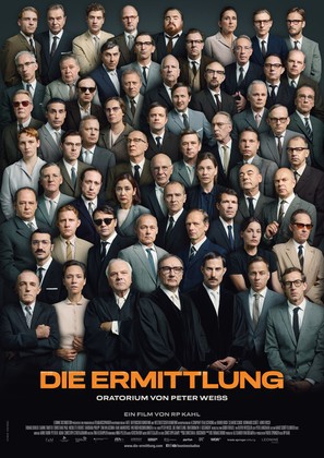 Die Ermittlung. Oratorium in elf Ges&auml;ngen - German Movie Poster (thumbnail)