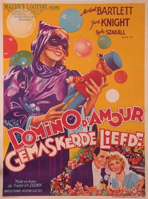 The Lilac Domino - Belgian Movie Poster (thumbnail)