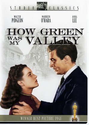 How Green Was My Valley - DVD movie cover (thumbnail)