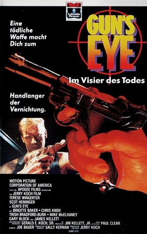 Gun&#039;s Eye - German VHS movie cover (thumbnail)