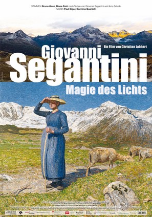 Giovanni Segantini &ndash; Magie des Lichts - Swiss Movie Poster (thumbnail)