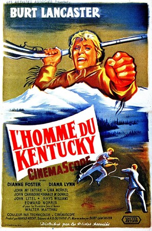The Kentuckian - French Movie Poster (thumbnail)