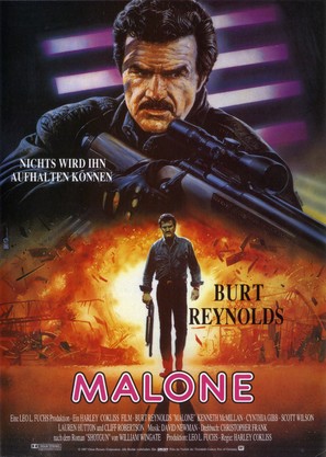 Malone - German Movie Poster (thumbnail)