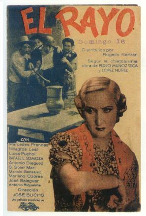 El rayo - Spanish Movie Poster (thumbnail)