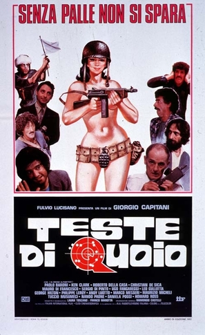 Teste di quoio - Italian Movie Poster (thumbnail)