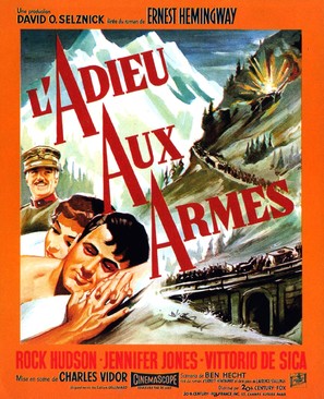 A Farewell to Arms - French Movie Poster (thumbnail)