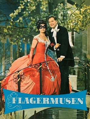 Flagermusen - Danish Movie Poster (thumbnail)