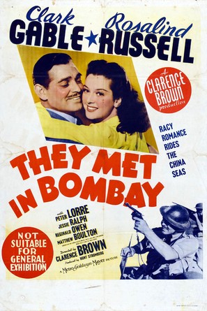 They Met in Bombay - Australian Movie Poster (thumbnail)