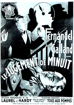 Le jugement de minuit - French Movie Poster (thumbnail)
