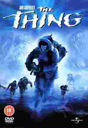 The Thing - British DVD movie cover (thumbnail)
