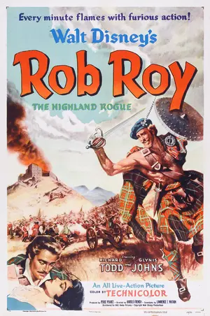 Rob Roy, the Highland Rogue Poster