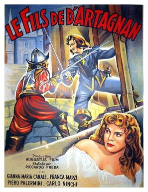Il figlio di d&#039;Artagnan - French Movie Poster (thumbnail)