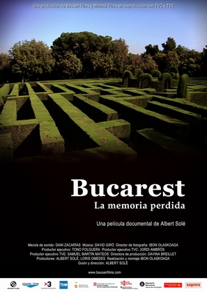 Bucarest, la mem&ograve;ria perduda - Spanish Movie Poster (thumbnail)