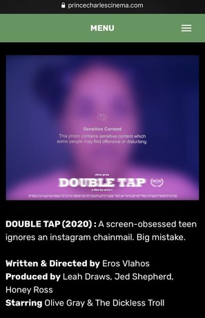 Double Tap - British Movie Poster (thumbnail)
