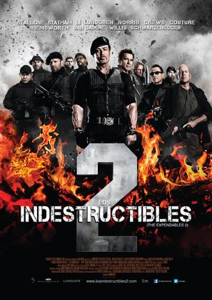 The Expendables 2 - Mexican Movie Poster (thumbnail)
